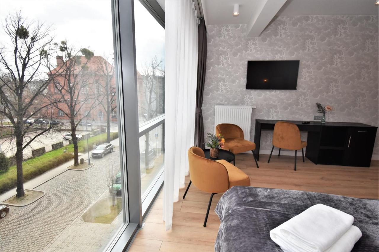 Patio Riverfront Aparthotel Gdańsk Kültér fotó